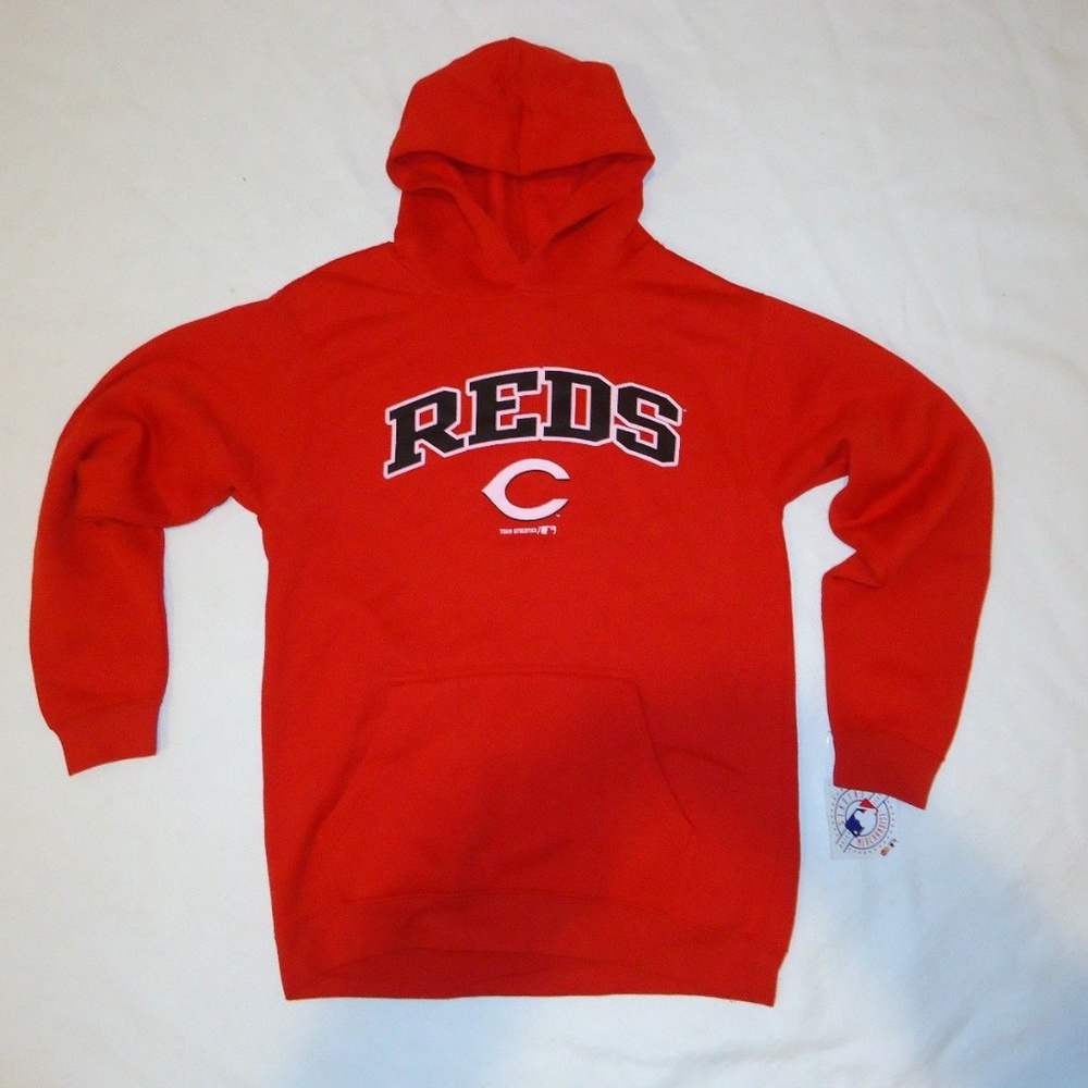 CINCINNATI REDS HOODIE HOODED SWEATSHIRT 14/16